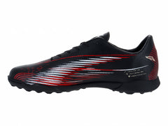 Tenis de Fútbol Furia Negro Rojo y Oro para Hombre
