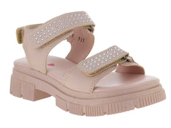 Sandalias Teen Bambino Beige para Niña