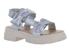 Sandalias Teen Bambino Plata para Niña