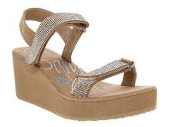 Sandalias SARY Camel para Mujer