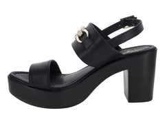 Zapatillas Luna Rosa Negro para Mujer