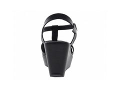 Sandalias de Plataforma Luna Rosa Negro para Mujer