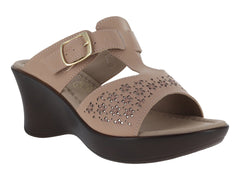 Sandalias Luna Rosa Color Maquillaje para Mujer