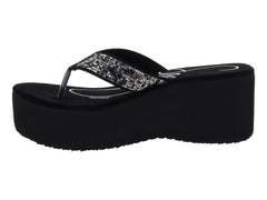 Sandalias SARY Plataforma Negro para Mujer