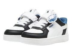 Tenis PUMA Caven 2.0 Trolls Negro y Blanco para Niño