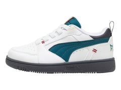 Tenis PUMA Rebound V6 Lo Mid 90s Blancos para Niño