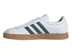 Tenis Adidas VL Court Base Blanco y Verde para Hombre