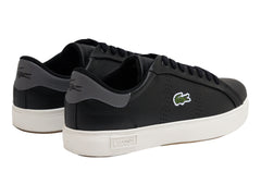 Tenis Lacoste Powercourt Negro para Hombre