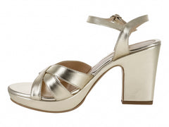 Sandalias SARY Dorado Metálico para Mujer