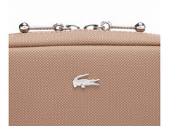 Bolso Crossbody Lacoste Beige para Mujer