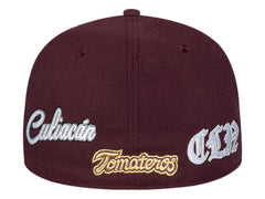 Gorra New Era 59Fifty All Logos Morado Oscuro