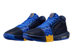 Tenis Nike LeBron Witness VIII Azul Marino y Dorado para Hombre
