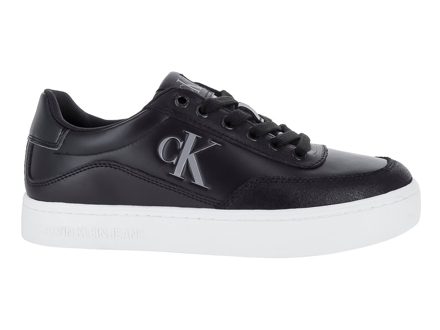 Tenis Calvin Klein Clasico Negro 01585 Para Mujer – Calzzapato