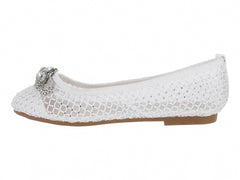 Zapatos Planos ROZE Blanco para Niña