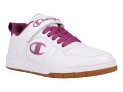 Tenis Champion Arena Power Lo Blanco y Vino para Mujer