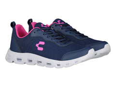 Tenis Charly Azul Marino y Fucsia para Mujer