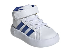 Tenis Adidas Grand Court Mid Blancos para Niño