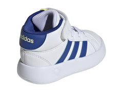 Tenis Adidas Grand Court Mid Blancos para Niño