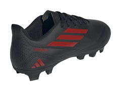 Tenis de Fútbol Adidas Deportivo III Negro y Rojo para Hombre