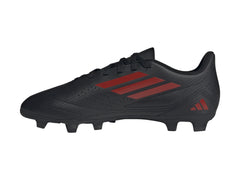 Tenis de Fútbol Adidas Deportivo III Negro y Rojo para Hombre