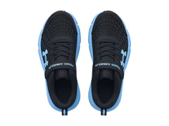 Tenis Under Armour BPS Assert 10 Negro y Azul para Niño