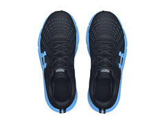 Tenis Under Armour Assert 10 Negro y Azul para Niño