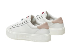 Tenis Tommy Hilfiger Flatform Ecru para Mujer