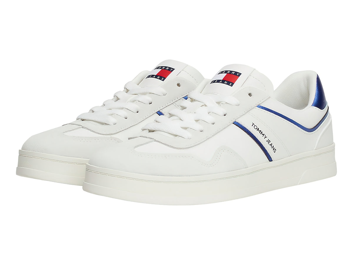 Tenis Tommy Hilfiger The Greenwich Blanco y Azul para Mujer