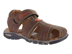 Sandalias Guany Café para Niño