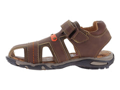 Sandalias Guany Café para Niño