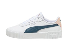 Tenis PUMA Carina 2.0 Blanco y Rosa para Mujer