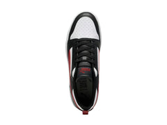 Tenis PUMA Rebound V6 Low Blanco con Rojo para Hombre