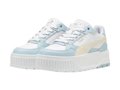 Tenis PUMA Carmen II Idol Blanco y Azul para Niña