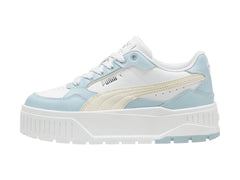 Tenis PUMA Carmen II Idol Blanco y Azul para Niña
