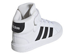Tenis Adidas Grand Court Mid Blancos para Niño