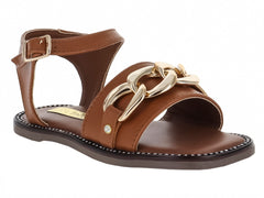 Sandalias Mia Bonita Color Tan para Niña