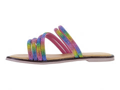Sandalias Luna Rosa Multicolor para Mujer