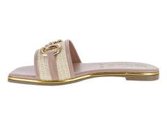 Sandalias Luna Rosa Color Maquillaje para Mujer