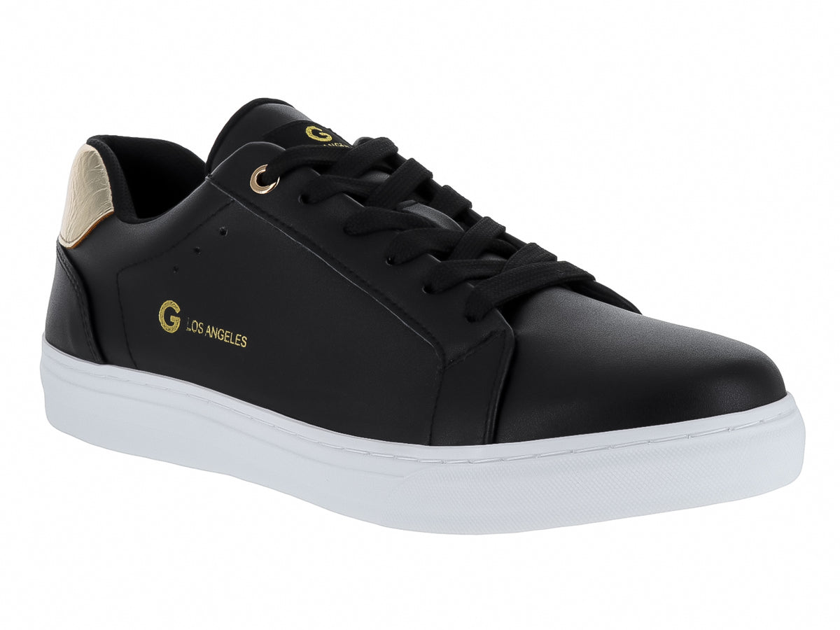 Tenis GBG Hamer Negro con Dorado para Mujer