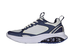 Tenis Charly Blanco Azul Marino y Beige para Hombre
