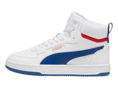 Tenis PUMA Caven 2.0 Mid Blanco y Azul para Niño
