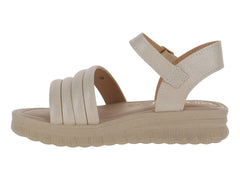 Sandalias Miroslava Color Oro para Niña