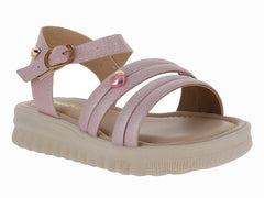 Sandalias Miroslava Rosa para Niña