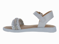 Sandalias Miroslava Plata para Niña