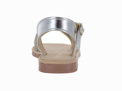 Sandalias Miroslava Plata para Niña