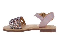 Sandalias Miroslava Rosa para Niña