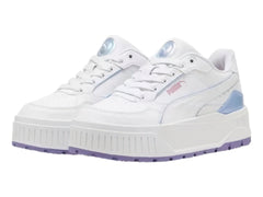 Tenis PUMA Carmen II Idol Blanco y Lavanda para Niña