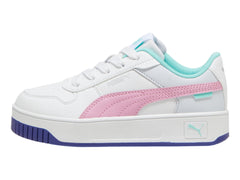 Tenis PUMA Carina Street Blanco y Multicolor para Niña