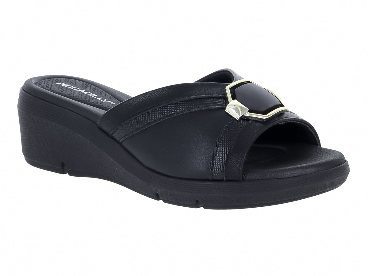 Sandalias Piccadilly Negro para Mujer