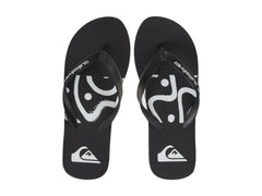 Sandalias Quiksilver Molokai Art Negro para Hombre